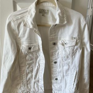 White Denim Jacket